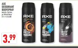 Marktkauf Axe axe deodorant bodyspray Angebot