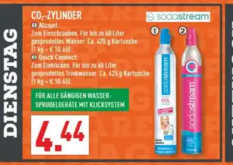 Marktkauf Sodastream co₂-zylinder Angebot