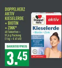 Marktkauf Doppelherz aktiv kieselerde + biotin + zink Angebot