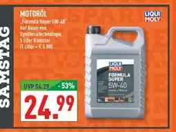 Marktkauf Liqui moly formula super 5w-40 Angebot