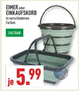 Marktkauf Eimer oder einkaufskorb Angebot