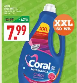 Marktkauf Coral waschmittel Angebot