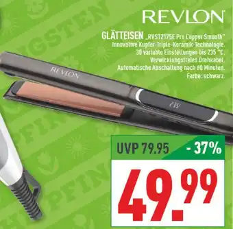 Marktkauf Revlon glätteisen rvst2175e pro copper smooth Angebot