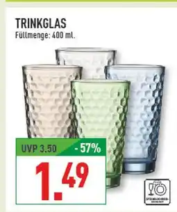 Marktkauf Trinkglas Angebot