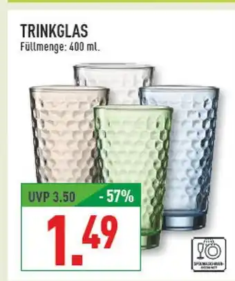 Marktkauf Trinkglas Angebot