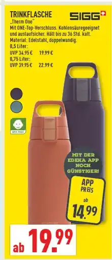 Marktkauf Sigg trinkflasche „therm one“ Angebot