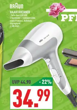 Marktkauf Braun haartrockner Angebot