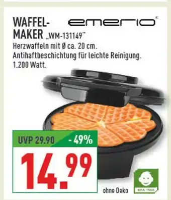 Marktkauf Emerio waffel-maker Angebot