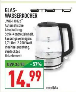 Marktkauf Emerio glas-wasserkocher Angebot