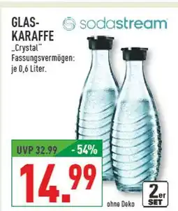 Marktkauf Sodastream glas-karaffe Angebot