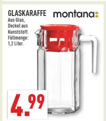 Marktkauf Montana glaskaraffe Angebot