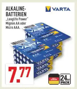 Marktkauf Varta mignon aa oder micro aaa Angebot