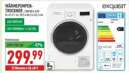 Marktkauf Exquisit wärmepumpen-trockner Angebot