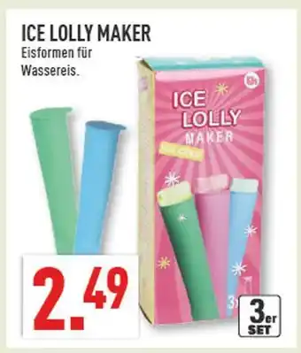 Marktkauf Ice lolly maker Angebot