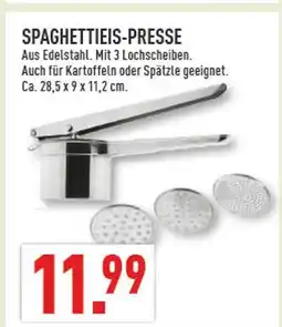Marktkauf Spaghettieis-presse Angebot