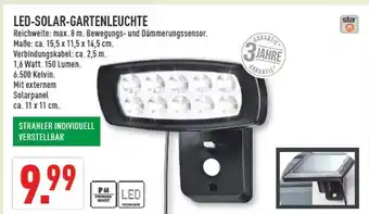 Marktkauf Star led-solar-gartenleuchte Angebot