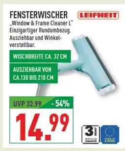 Marktkauf Leifheit fensterwischer Angebot
