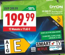Marktkauf Dyon smart tv Angebot
