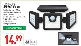 Marktkauf Led-solar-gartenleuchte Angebot