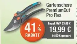 Marktkauf Gartenschere premiumcut pro flex Angebot