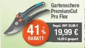 Marktkauf Gartenschere premiumcut pro flex Angebot