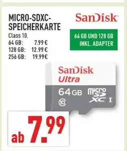 Marktkauf Sandisk micro-sdxc-speicherkarte Angebot