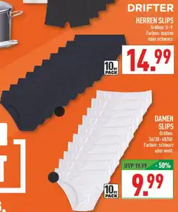 Marktkauf Drifter herren slips Angebot