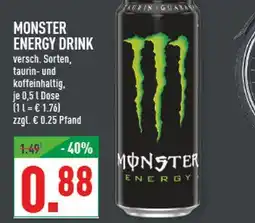 Marktkauf Monster energy drink Angebot