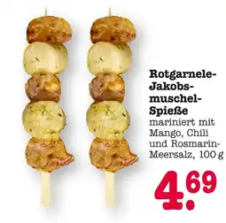 E-Center Rotgarnele-jakobsmuschel-spieße Angebot
