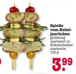 E-Center Spieße vom kabeljaurücken Angebot