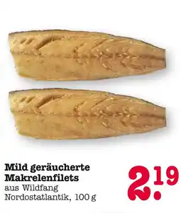 E-Center Mild geräucherte makrelenfilets Angebot