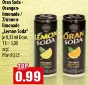 Mix Markt Oran Soda Orangenlimonade Angebot