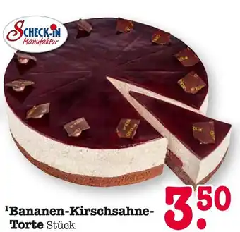 E-Center Bananen-kirschsahne-torte Angebot