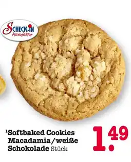 E-Center Scheck-in manufaktur softbaked cookies macadamia/weiße schokolade Angebot