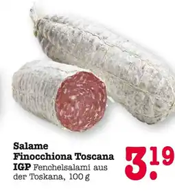 E-Center Salame finocchiona toscana igp Angebot