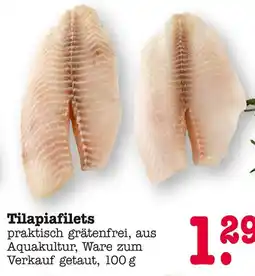 E-Center Tilapiafilets Angebot