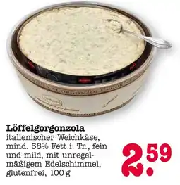E-Center Löffelgorgonzola Angebot