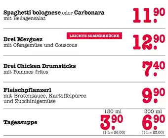E-Center Spaghetti bolognese Angebot