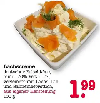 E-Center Lachscreme Angebot