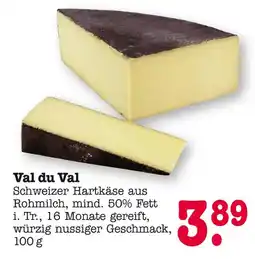 E-Center Val du val hartkäse Angebot