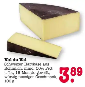 E-Center Val du val hartkäse Angebot