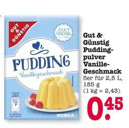 E-Center Gut & günstig puddingpulver vanillegeschmack Angebot