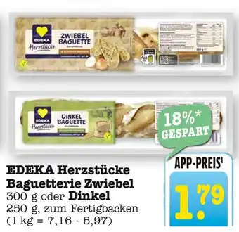 E-Center Edeka herzstücke baguetterie zwiebel Angebot