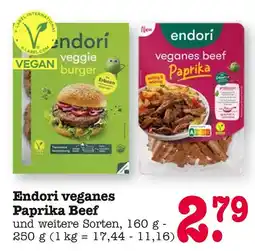 E-Center Endori veganes paprika beef Angebot