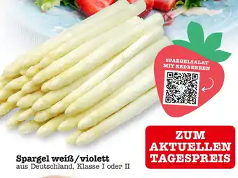 E-Center Spargel weiß/violett Angebot