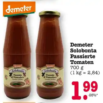 E-Center Demeter solobonta passierte tomaten Angebot