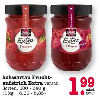 E-Center Schwartau fruchtaufstrich extra Angebot