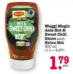 E-Center Maggi magic asia hot & sweet chili sauce auch extra hot Angebot