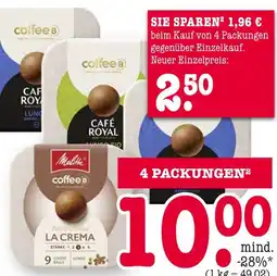 E-Center Coffeeb café royal lungo bio Angebot