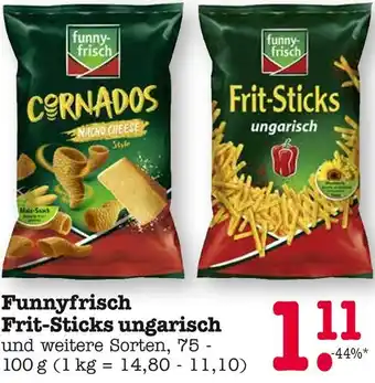 E-Center Funnyfrisch frit-sticks ungarisch Angebot